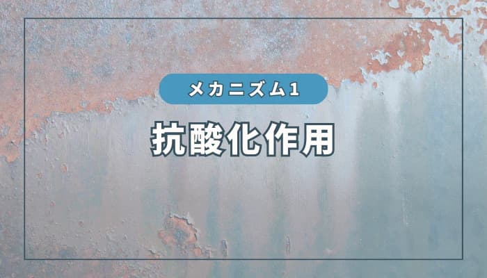 水素のメカニズム①:抗酸化作用